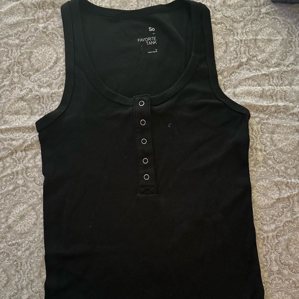 Black Tank Top